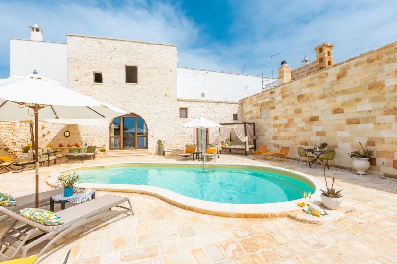 Вилла Casale Citrignano With Pool Остуни Экстерьер фото