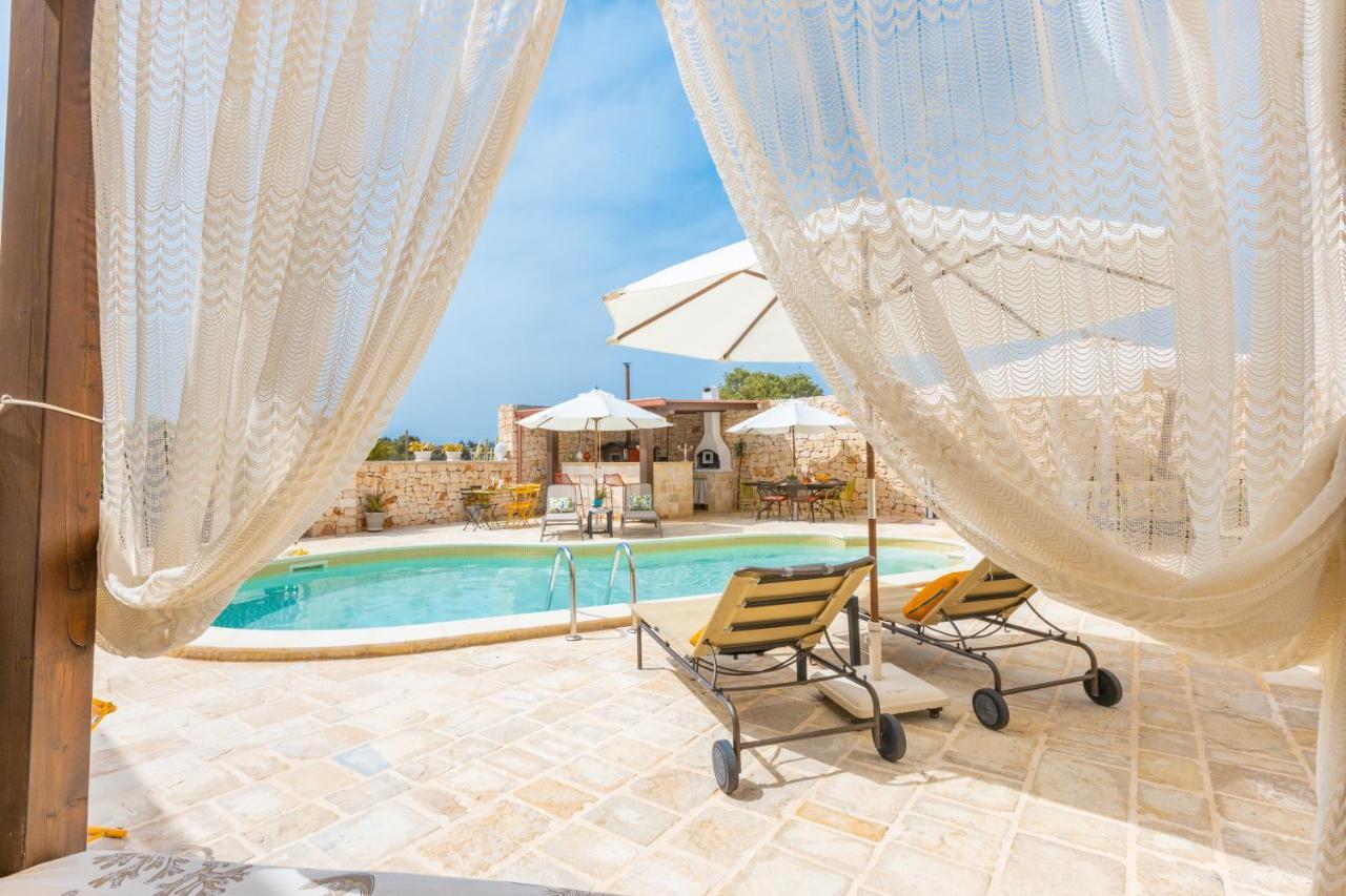 Вилла Casale Citrignano With Pool Остуни Экстерьер фото