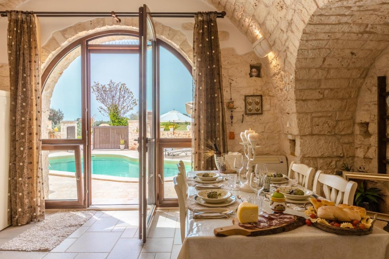 Вилла Casale Citrignano With Pool Остуни Экстерьер фото