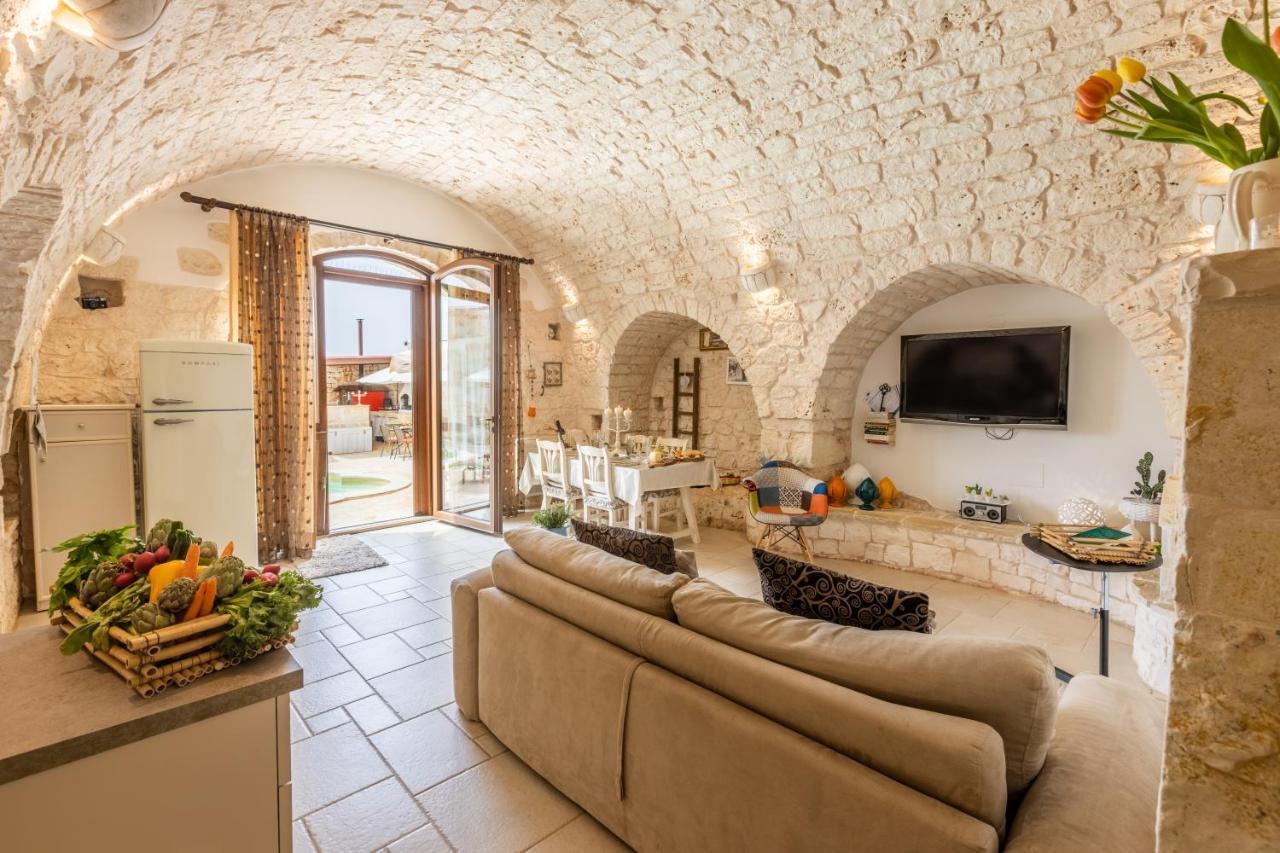 Вилла Casale Citrignano With Pool Остуни Экстерьер фото